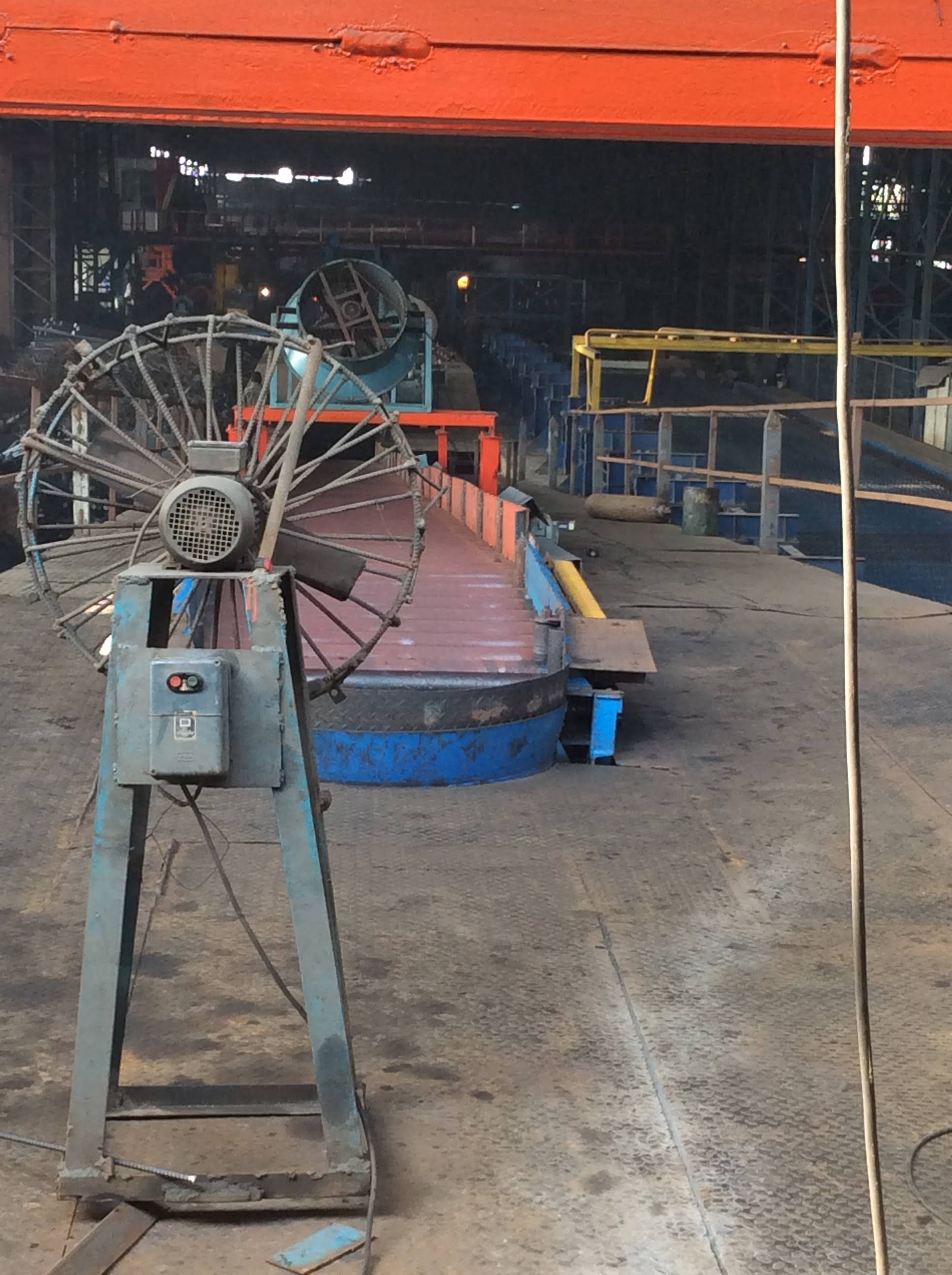 Billet feeding and coiling equipment